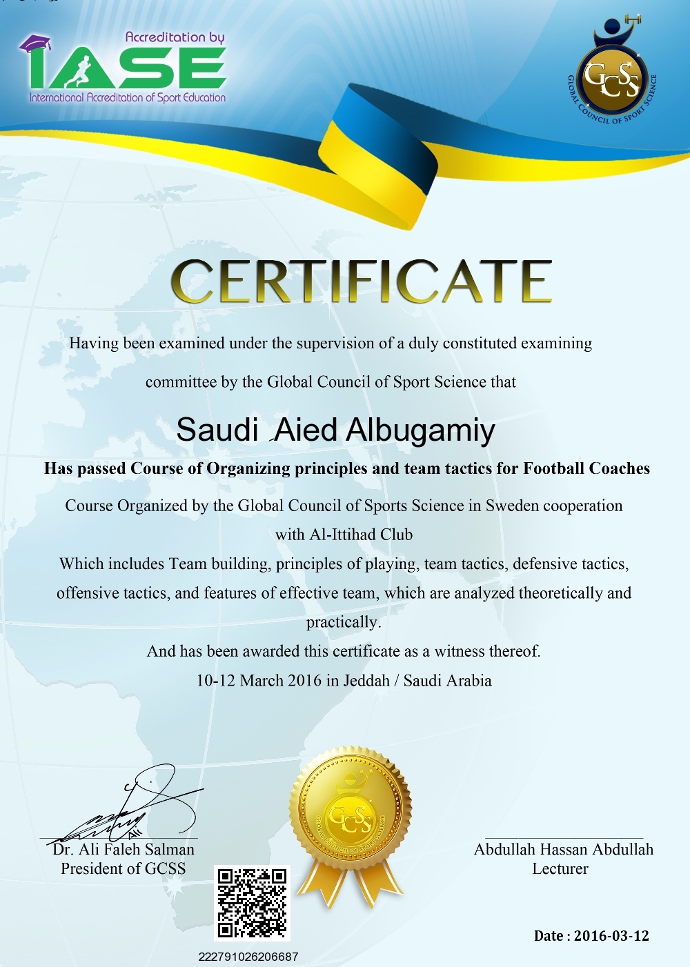 Saudi ِAied Albugamiy